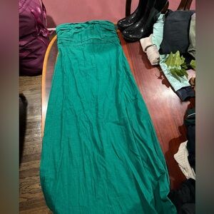 Abercrombie & Fitch Teal Maxi Skirt